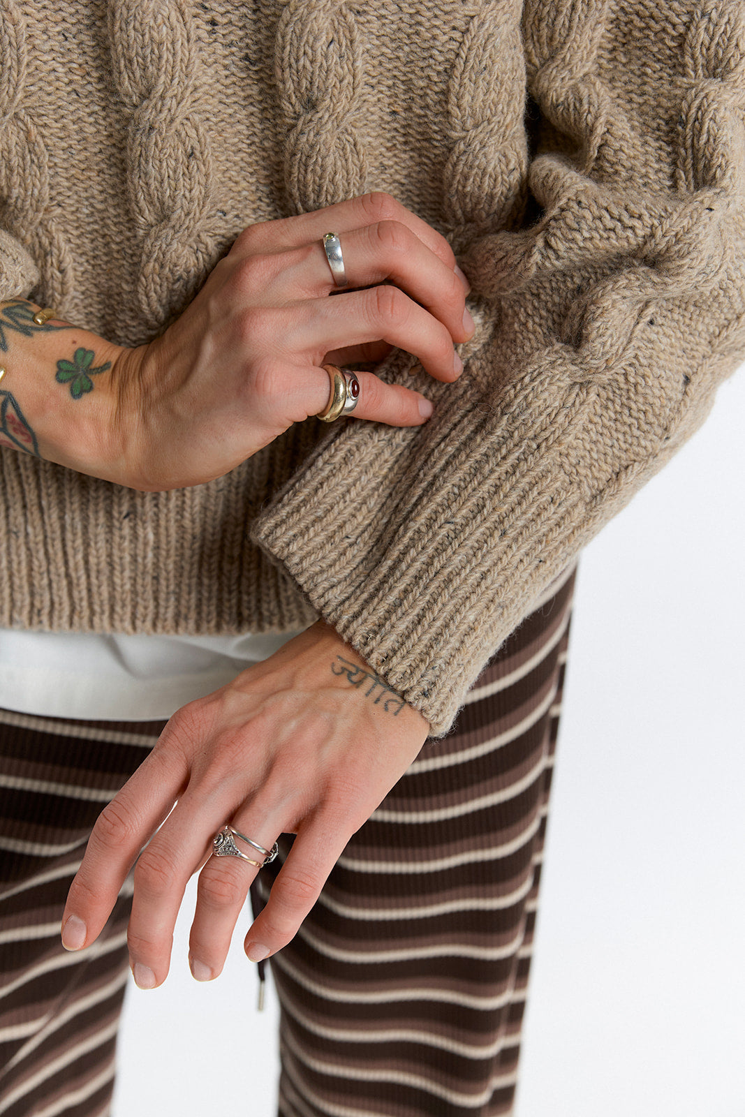 Sweter Stanford Salt & Pepper - 5