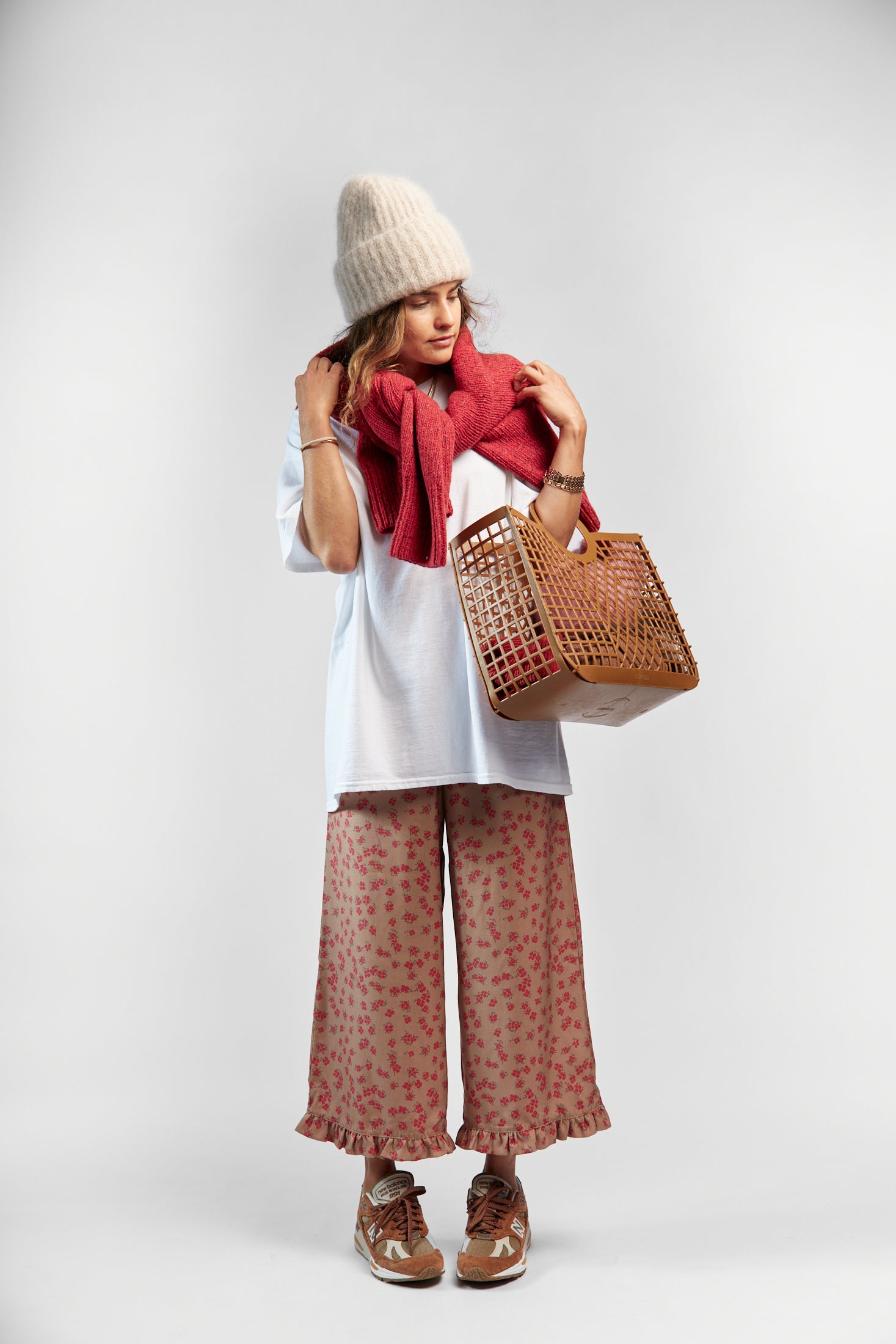 Wild Meadow Gold Capri Pants