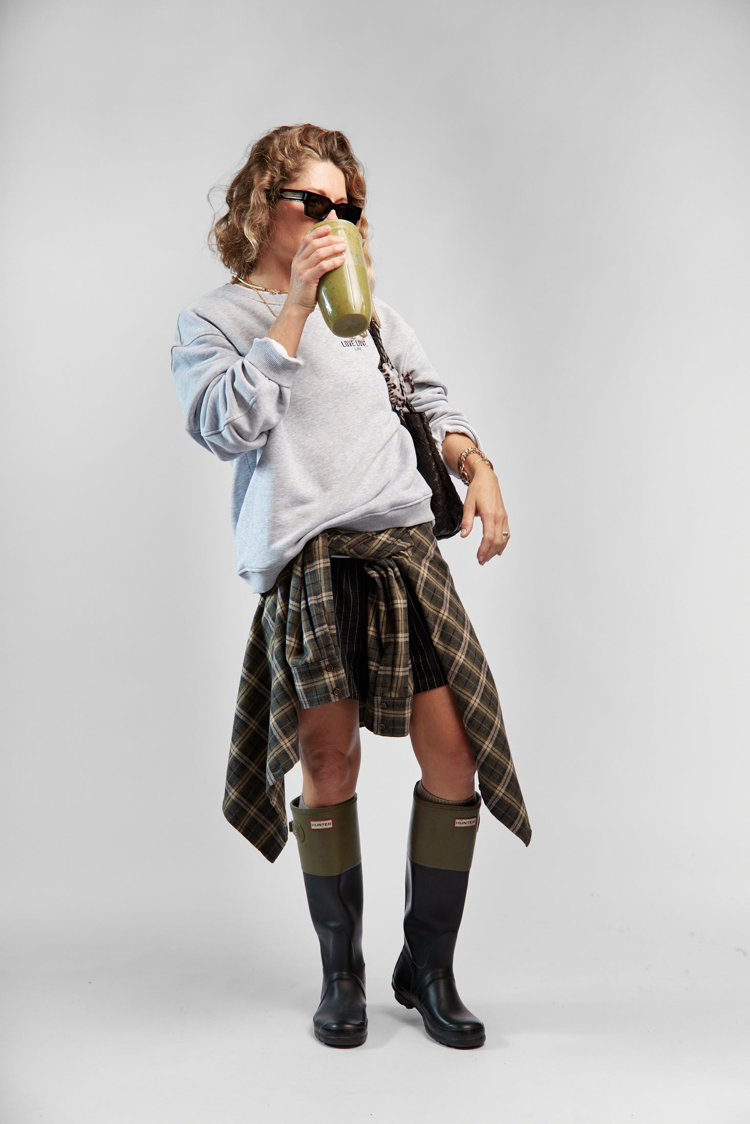 Koszula Misha Khaki Plaid - 2